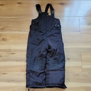 Cherokee Size 4T Black Snow Bib Overalls Kids